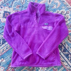 RARE Patagonia Re-tool Snap-T Pullover | Size S | Fuchsia Pink